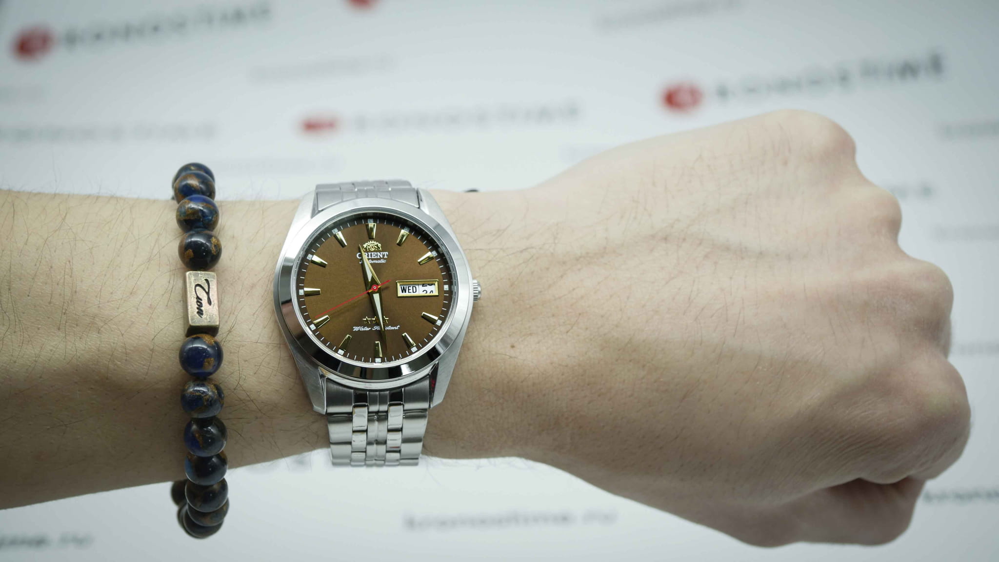 Orient Orient RA-AB0034Y (RN-AB0034Y)  - задняя крышка сталь металл корпуса, япония часы